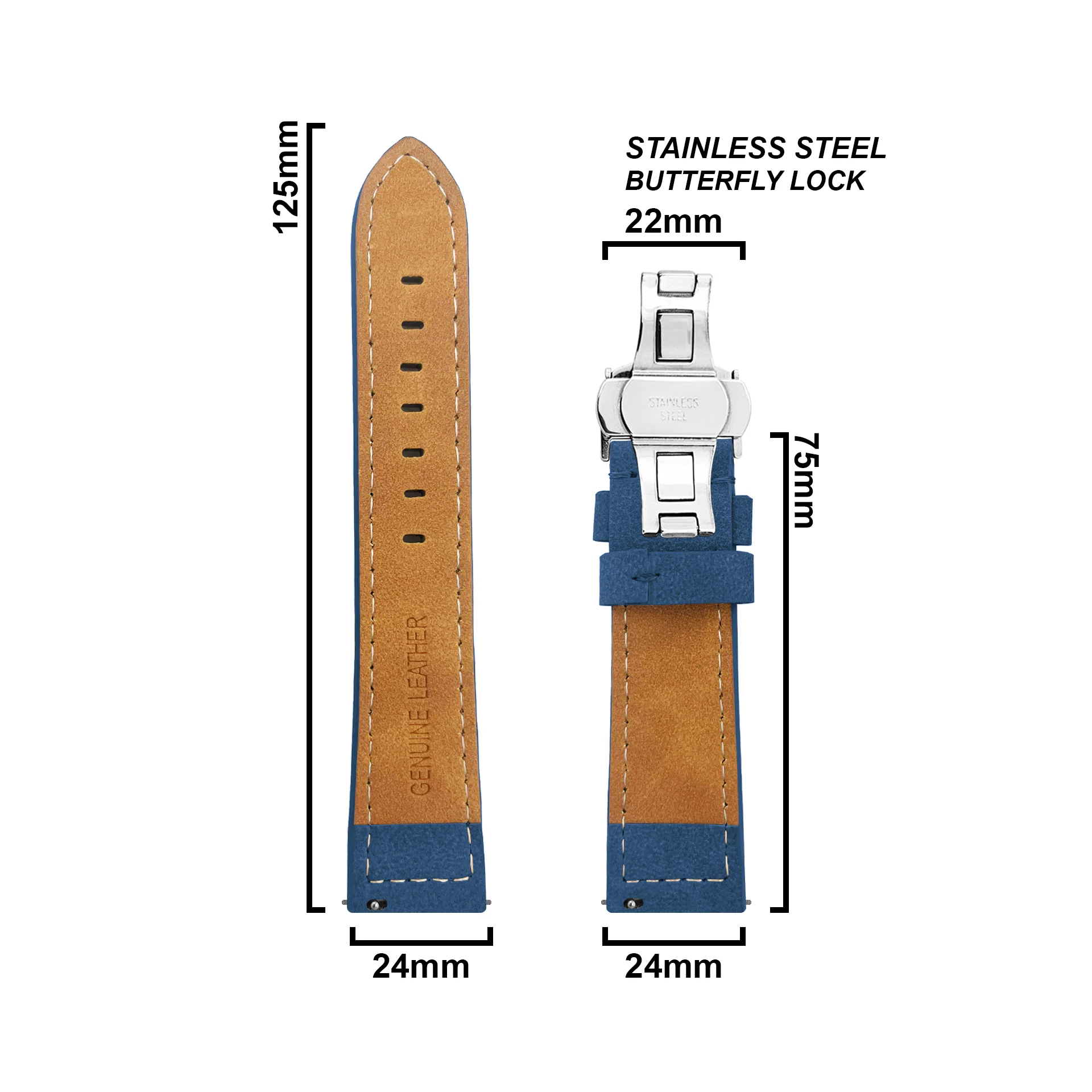 DBLACK [BUZZ] QUICK RELEASE, PREMIUM LEATHER STRAP - Image 17