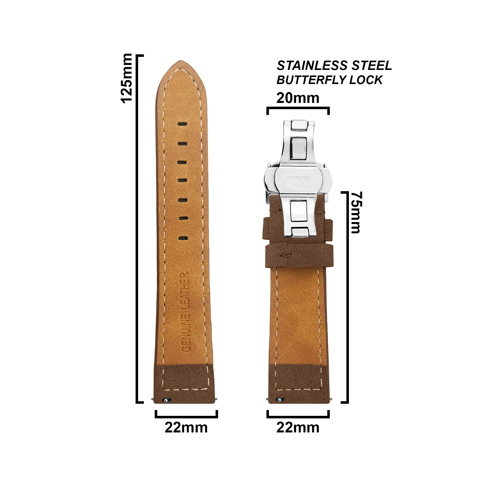 DBLACK [BUZZ] QUICK RELEASE, PREMIUM LEATHER STRAP - Image 19
