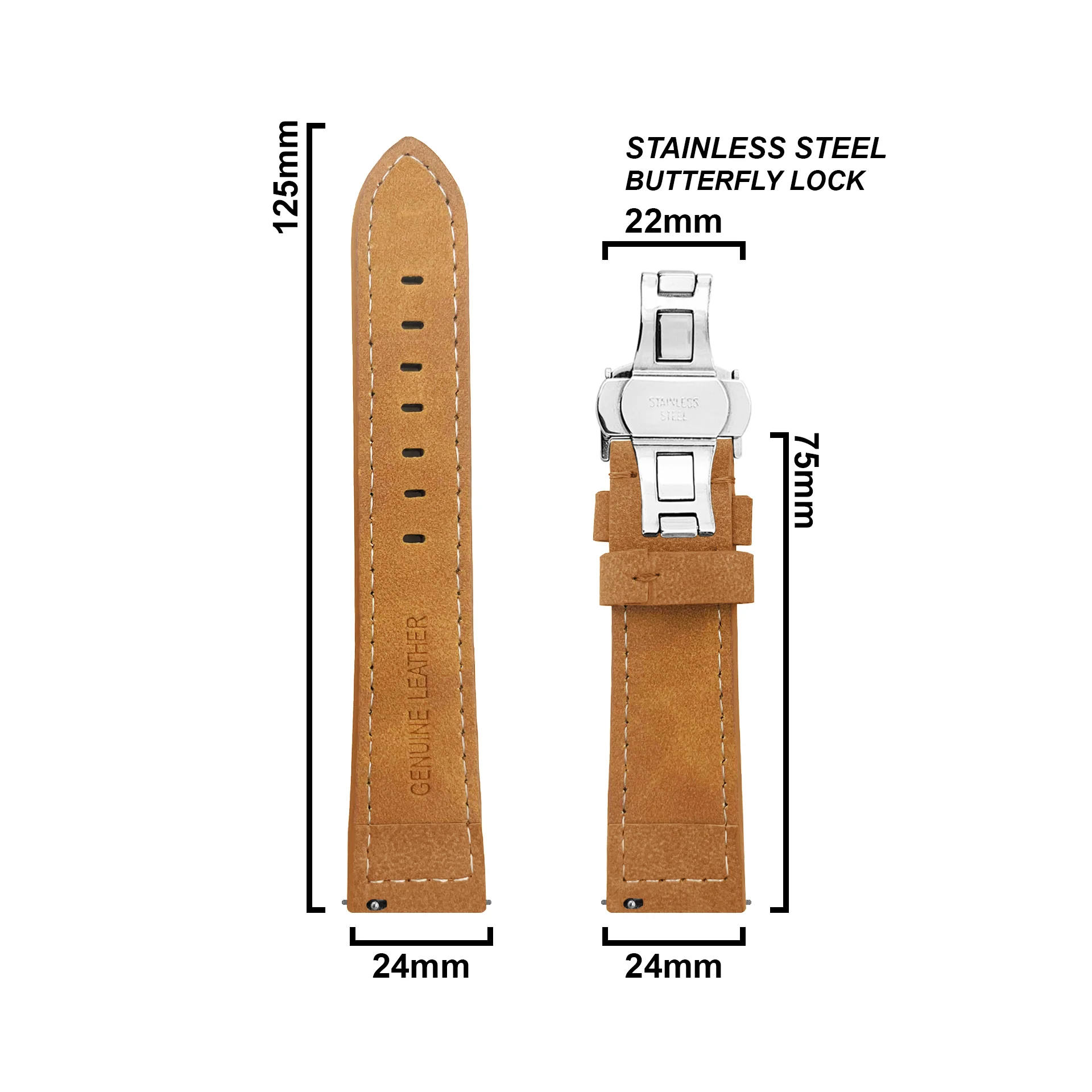 DBLACK [BUZZ] QUICK RELEASE, PREMIUM LEATHER STRAP - Image 23