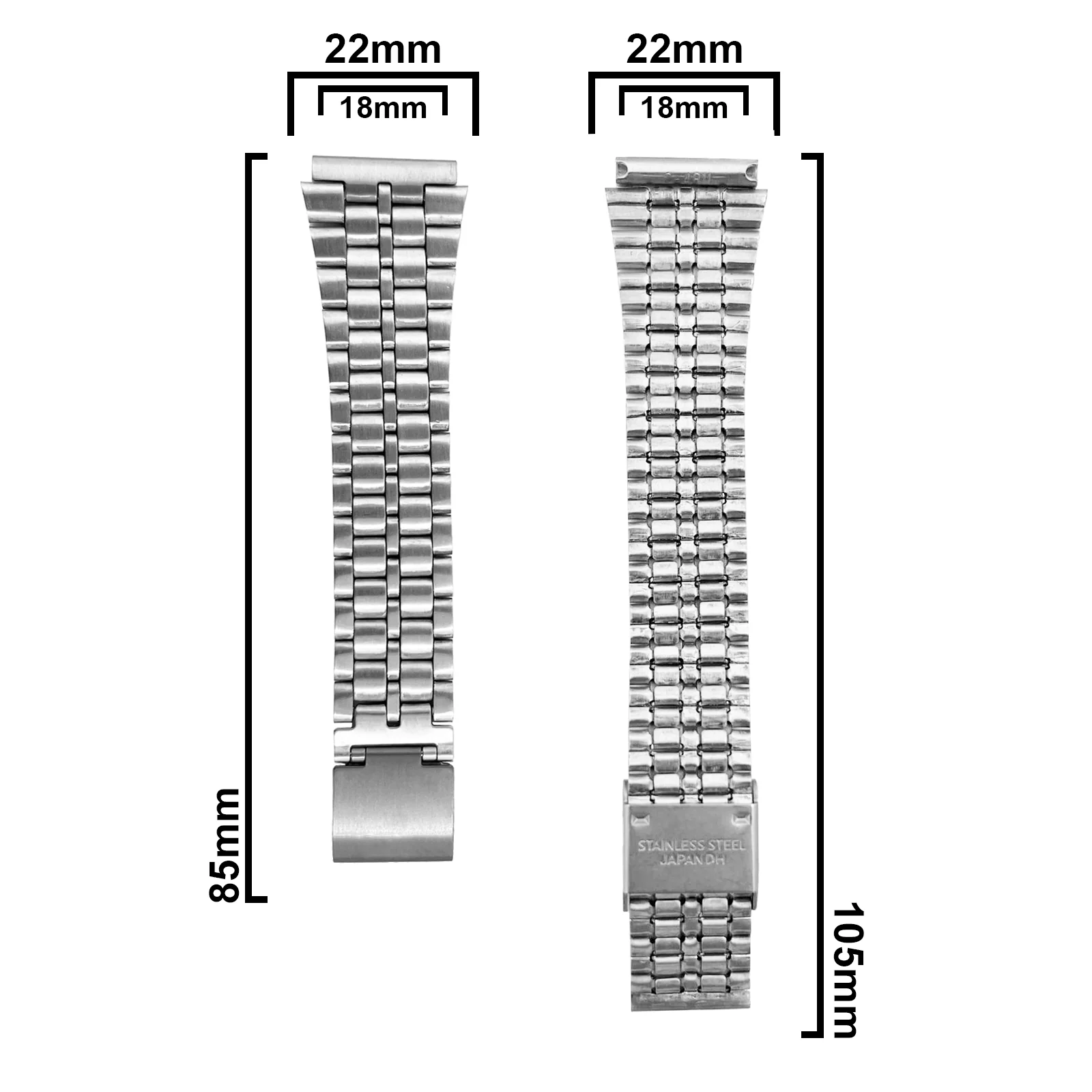 DBLACK [CDS1] WATCH STRAP, FOR "CASIO" F-91W WATCHES - Image 9