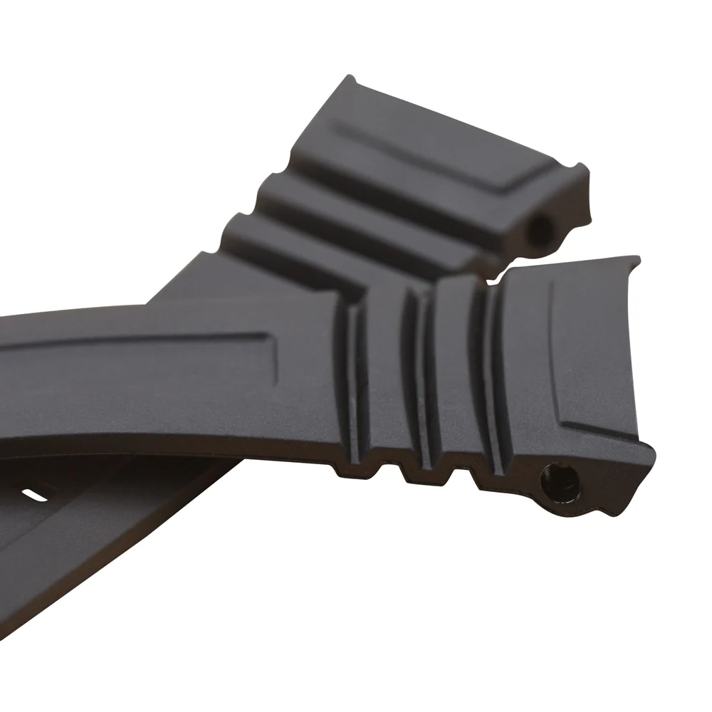 DBLACK [CDS13] RUBBER WATCH STRAP // FOR "CASIO" W-96H WATCH - Image 3