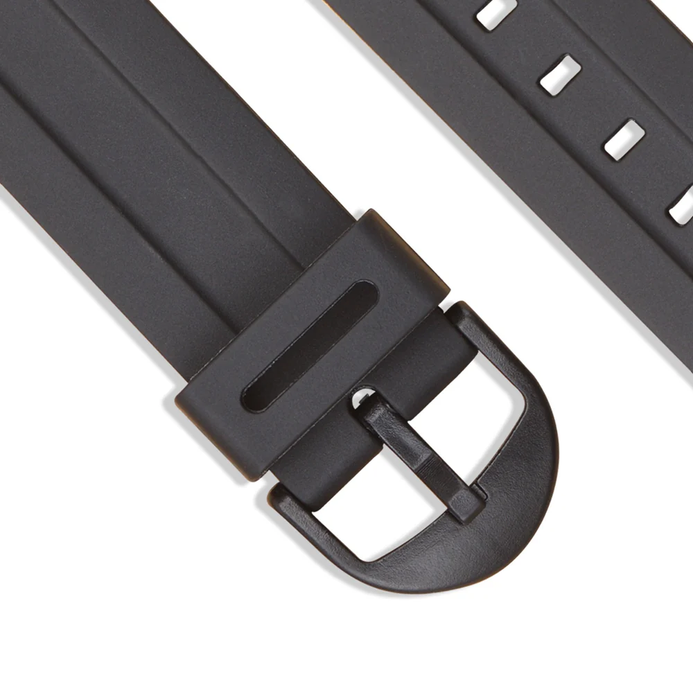 DBLACK [CDS13] RUBBER WATCH STRAP // FOR "CASIO" W-96H WATCH - Image 5