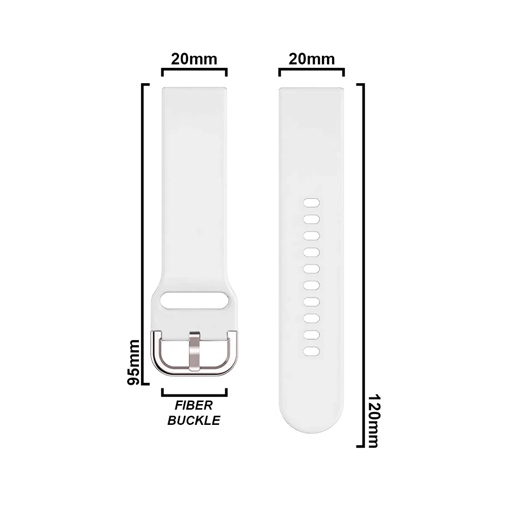 DBLACK [FOOSHA] QUICK RELEASE, SILICONE WATCH STRAP - Image 16