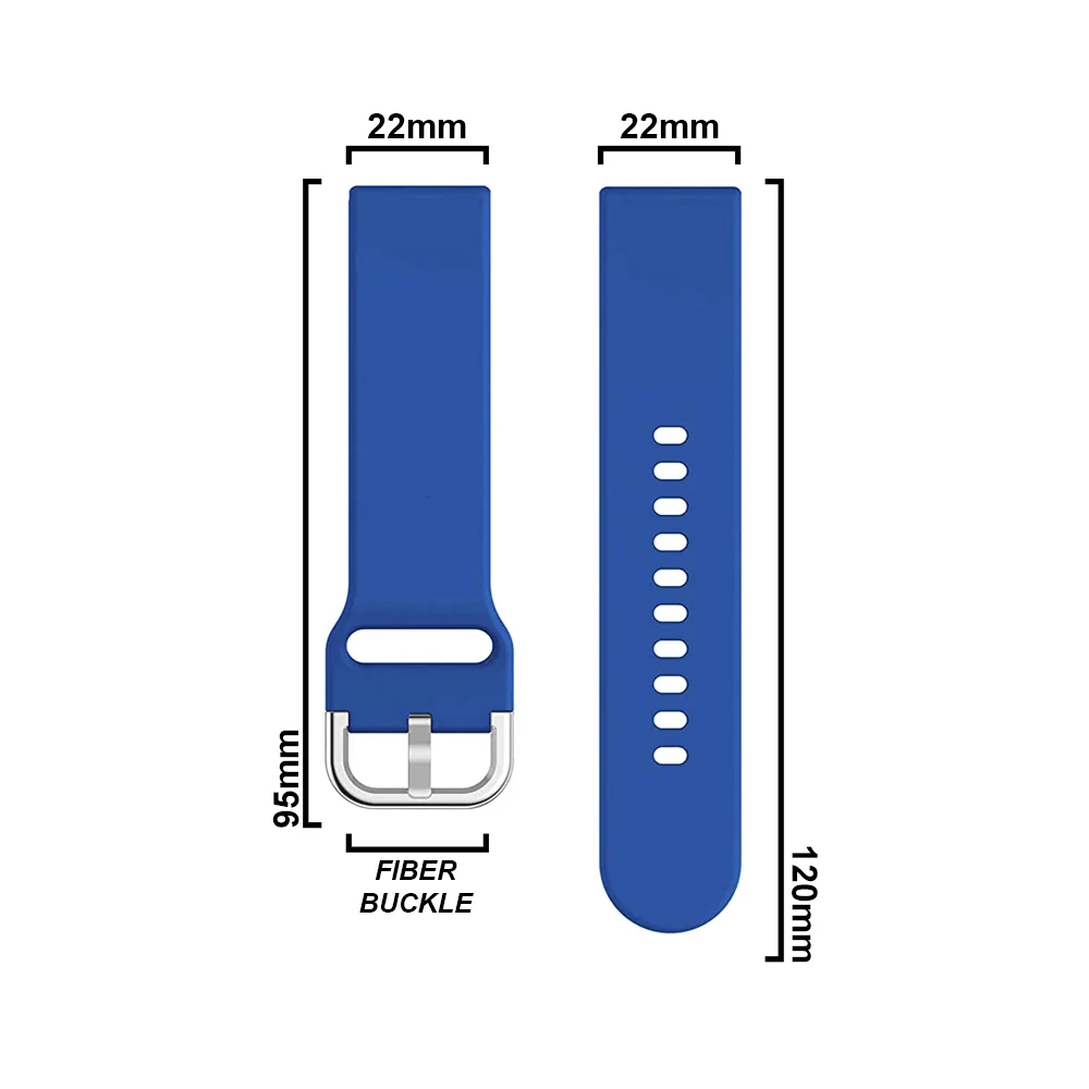 DBLACK [FOOSHA] QUICK RELEASE, SILICONE WATCH STRAP - Image 18