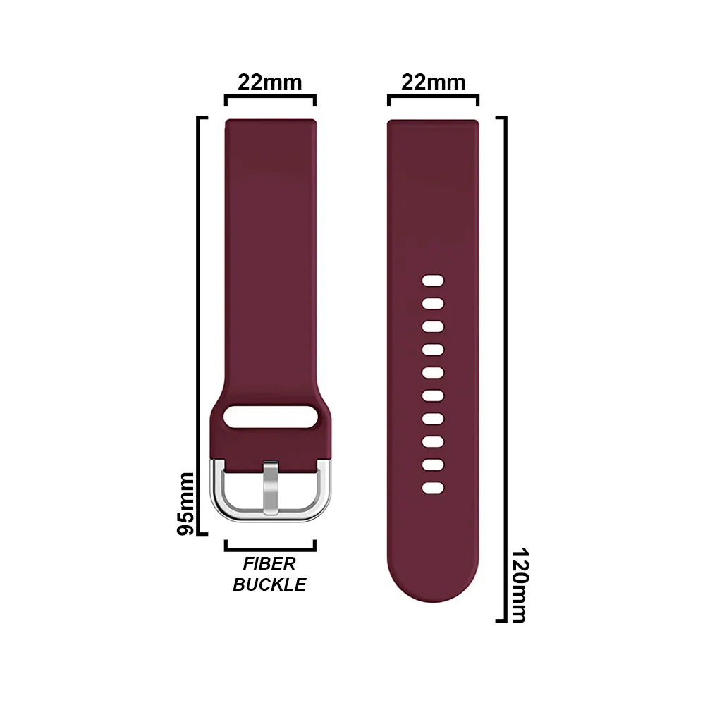 DBLACK [FOOSHA] QUICK RELEASE, SILICONE WATCH STRAP - Image 21