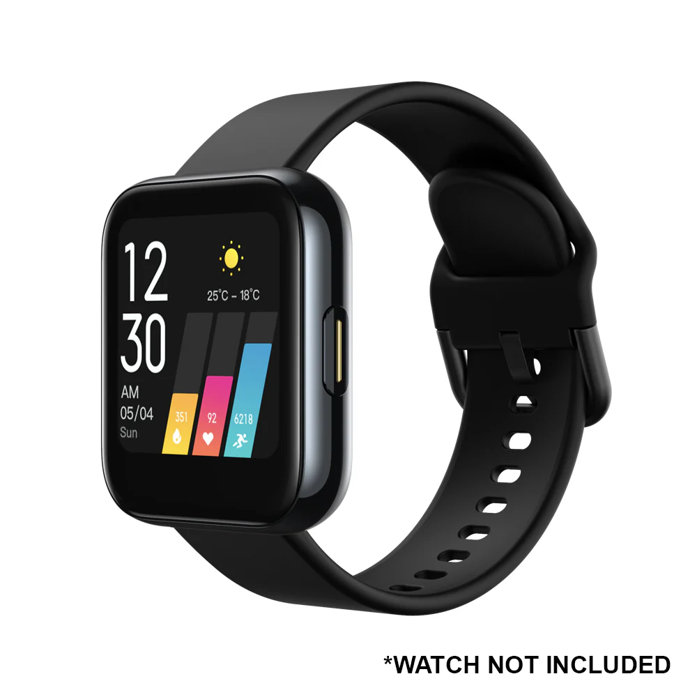 DBLACK [FOOSHA] QUICK RELEASE, SILICONE WATCH STRAP - Image 8