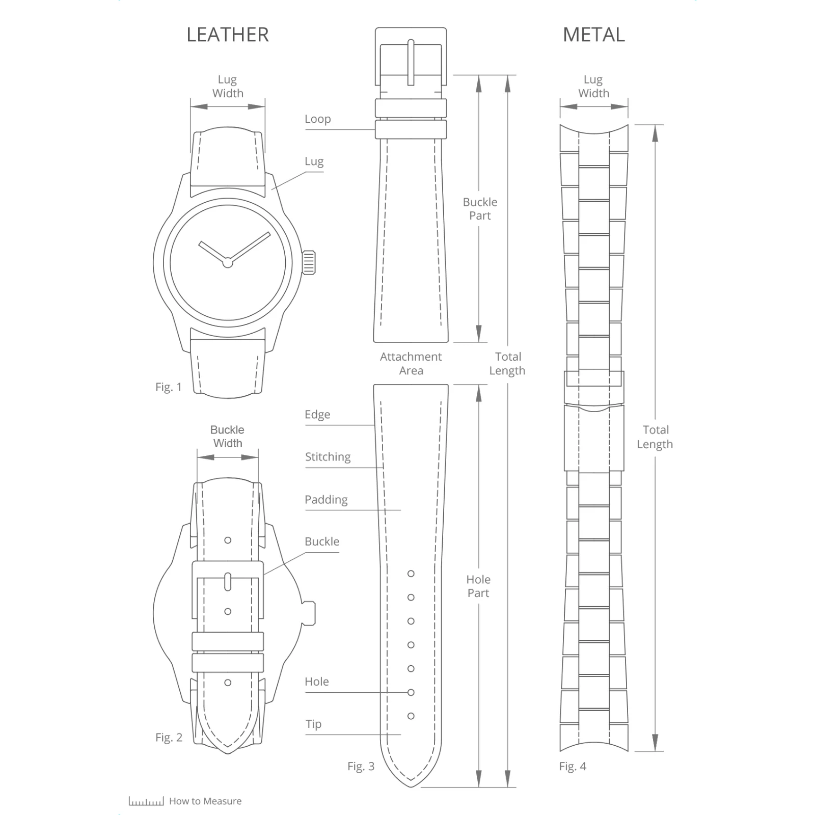 DBLACK [UBOX] LEATHER WATCH STRAP // FOR 20MM, 22MM OR 24MM (CHOOSE YOUR SIZE & COLOR) - Image 5