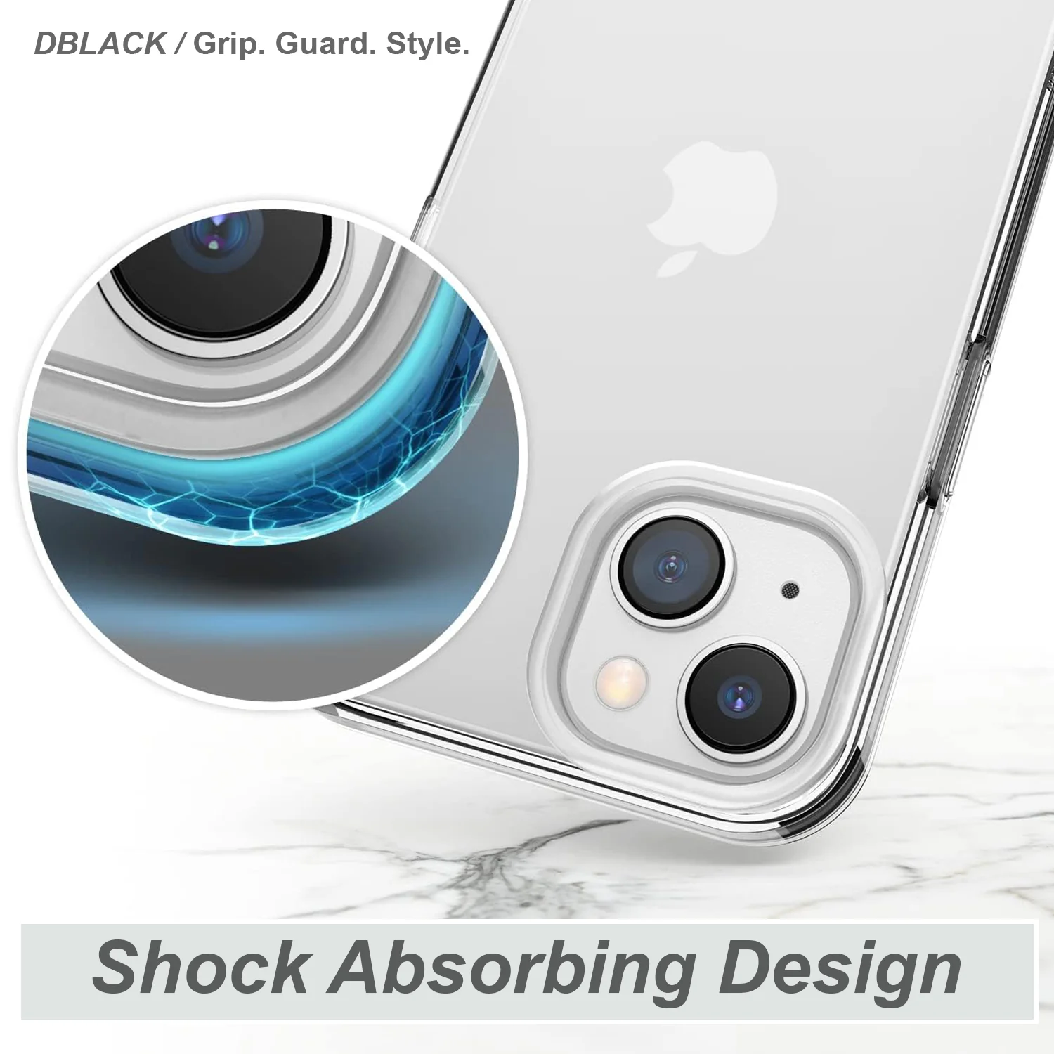 APPLE PHONE CASE 001 // TRANSPARENT TPU PHONE CASE - Image 7