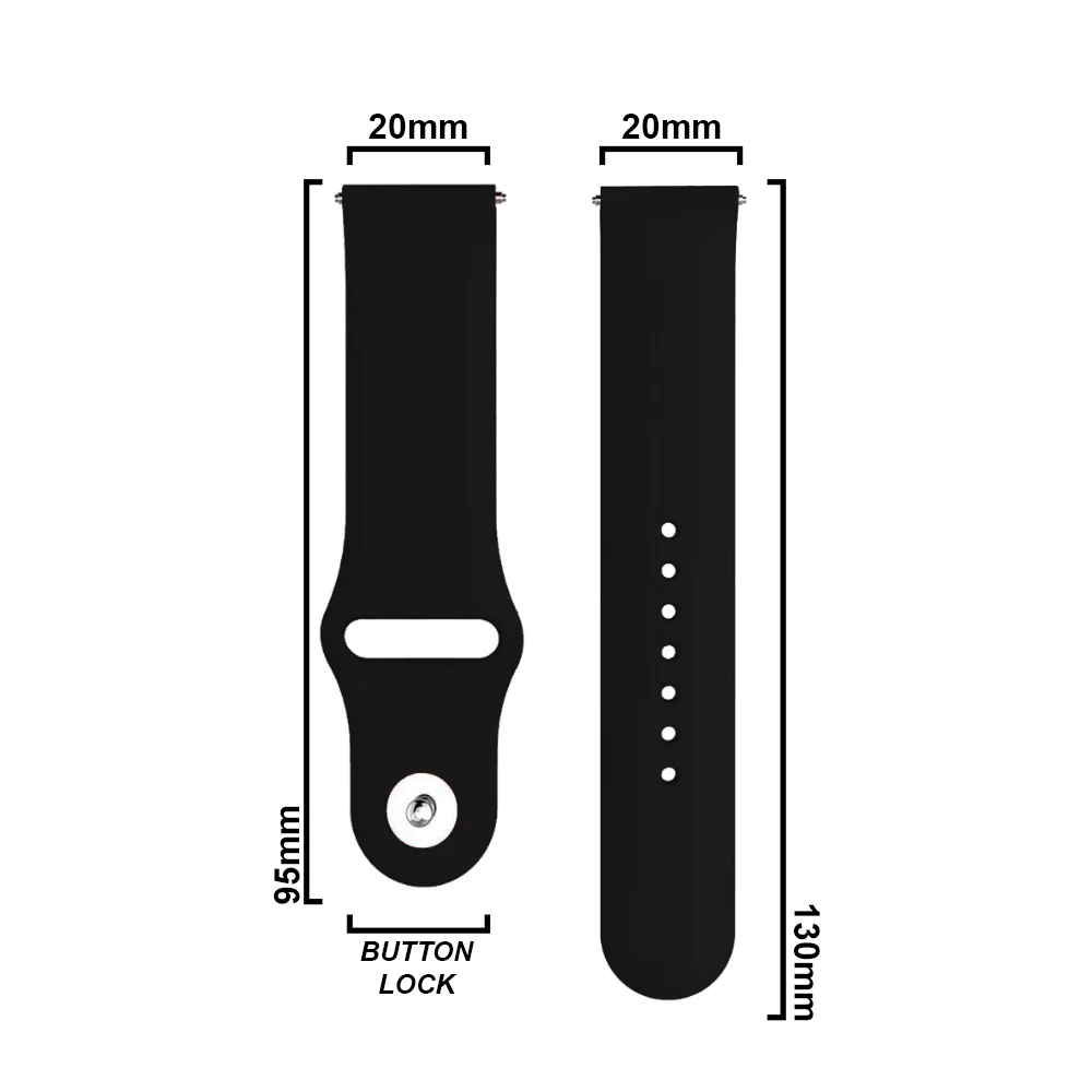 DBLACK [WANO] QUICK RELEASE, SILICONE WATCH STRAP - Image 10